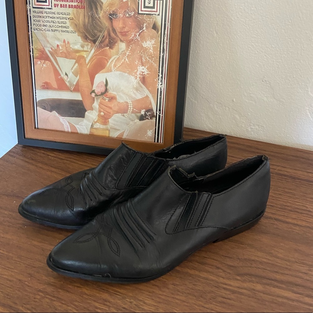 Western slip ons